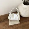 Bolso de Mano Plegado Simple Elegante Personalidad Tendencia Moda Versátil Elegante Versátil Casual Viaje Diario Bolso de Hombro Único Cruzado