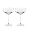 Copo de Cocktail de Cristal Levemente Luxuoso Estilo Europeu, Taça de Martini Personalizada, Copo Alto para Sorvete Tendência para Uso Doméstico, Atacado do Fabricante