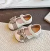 Zapatos Pequeños de Cuero para Niñas 2026 Nuevo Modelo de Otoño Versátiles para Niños Suela Suave Zapatos de Princesa Zapatos Mary Jane con Lazo para Niñas Modernos