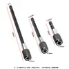 Varilla de Extensión de Liberación Rápida de Bloqueo Automático con Vástago Hexagonal 6.35MM Adaptador para Taladro Eléctrico Destornillador Varilla de Extensión