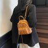 Mochila de Mujer 2025 Nueva Clase de Estudiantes Universitarios Viaje Ocio Moda Trendy Mochila Cruzada Pequeña