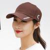 Sombrero Estilo Coreano para Mujer Gorra Creciente Bordada con Letras Moda Exterior Protector Solar Gorra de Béisbol Casual para Hombre