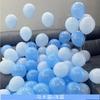 Globos Gruesos de 10 Pulgadas Macaron con Letras Azules para Decoración, Graduación, Apertura Escolar, Montaje de Escena de Festival, Venta al por Mayor de Globos