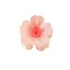Novo Prendedor de Cabelo Flor Pétala Exquisita Estilo Coreano 7cm em Forma de Coração Transfronteiriço com Acabamento de Luxo