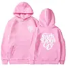 Marca europea y americana de moda Sudadera con capucha de moda para hombre Girls Don't Cry suéter atuendo de pareja nueva colección primavera y otoño