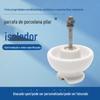 Fábrica em estoque profissional anti-poluição externa linha de alta tensão P15M10KV pilar porcelana elétrica agulha de porcelana isolamento