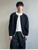 Cardigan de Tricô Casual Direto da Fábrica Estilo Preguiçoso Falso Duas Peças Patchwork Colorido Cardigan 2026 Nova Chegada de Outono