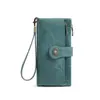 Nueva cartera multifuncional para mujer, estilo largo, gran capacidad, 21 ranuras para tarjetas, bolsa para teléfono, monedero para mujer, suministro directo del fabricante