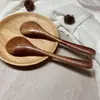 Cuchara para comer, usada para sacar sandía, cuchara espesa para ramen, cuchara de cocina, cuchara doméstica profunda de mango largo