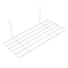 Venta Directa de Fábrica: Cesta Colgante Pequeña de Hierro para Montar en la Pared, Bandeja de Almacenamiento de Malla de Alambre, Almacenamiento para Baño y Cocina