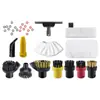 Adecuado para Máquina de Limpieza Karcher Cepillo Redondo Pequeño Sc1 Sc2 Sc3 Sc4 Sc5 Sc7 Cepillo para Espejos