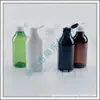 Botella de cuello largo con tapa abatible 280ml botella con tapa de mariposa blanca botella para loción botella para limpiador facial 280ML botella para gel de ducha champú