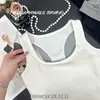 Regata com costas em rede respirável, estilo hot girl sexy, retalhos de algodão felpudo, costas nadador, para usar em saídas ou como base com bojos 3593