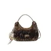 Bolso de Mano de Felpa para Viajes para Mujer 2026 Nuevo Otoño de Moda Tendencia Bolso de Mano Simple Bolso Cruzado de Hombro