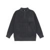 Suéter de punto con cuello alto y media cremallera Estilo americano Pesado Retro Holgado 2025 Otoño e Invierno Nuevo Tejido de punto Pareja