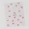 Adesivos de nail art mini poá fita de laço cor dopamina borboleta poá laço decalque de unha adesivo decorativo