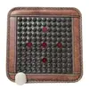 Cojín Eléctrico para Asiento de Silla Ejecutiva con Luz de Fotón y Onda de Calor, con Turmalina, Piedra Maifan, Piedra Bian, Piedra Medicinal y Ágata
