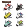 Mini Coches de Metal de Retroceso, Duraderos y Resistentes a Caídas, Venta al por Mayor por Caja, Exportación, Vendedor Ambulante, Juguetes para Niños de Jardín de Infancia