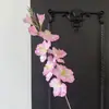 Nova gladíolo artificial de haste única impressa em 3D para decoração de casamento e casa, flores artificiais para atacado de comércio exterior transfronteiriço
