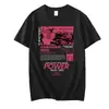 Camiseta Hombre Chainsaw Man Power Camisetas Gráficas Estéticas para Pareja
