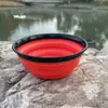 Bol Pequeño Plegable para Mezclar Cebo 13cm Anzuelos Bol Portátil para Mezclar Cebo Suministros de Pesca