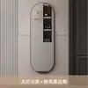 Espelho Inteligente Oval de Corpo Inteiro Estilo Hotel 7 Dias com Luz de Três Cores e Dimerização Contínua - Atacado de Luxo
