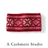 Diadema de Cachemira Tejida Transfronteriza, Estilo Jacquard Vintage, Calentador de Cabeza Cálido, Bufanda de Lana de Moda de Ala Ancha al por Mayor