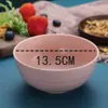 Tigela de Arroz de Palha de Trigo Amazon 13,5cm Tigela de Sopa Estilo Japonês Tigela Grossa para Ramen Tigela de Arroz Doméstica Tigela Pequena Utensílios de Mesa