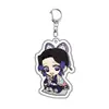 Matador de demônios: Chaveiro Pingente Acrílico Kimetsu No Yaiba Tanjiro Nezuko Mercadoria de Anime Personalizado Itens em Estoque para Dropshipping