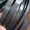1608 cinta de aço plástico para embalagem, cinta de embalagem, cinta trançada para fardo, cinta plástica de embalagem verde-preta, cinta manual de PET para embalagem