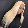 Peruca mais vendida para mulheres Europa e Estados Unidos cabelo liso longo dourado claro seda de alta temperatura fibra química touca fabricantes atacado em estoque