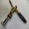 Torneira de Aço Inoxidável com Grampo de Conexão Rápida e Rosca Interna para Dispensador de Cerveja, Máquina de Cerveja, Dispositivo Antiespuma e Dispensador de Cerveja