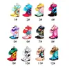 Pingente DIY de Liga Cruzada Bota de Cowboy Ocidental Retrô Ornamento Acessórios Pingente de Chaveiro