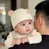 Gorro para bebé recién nacido, estilo primavera y otoño, gorro con protección para la fontanela, adecuado para bebés de ambos sexos, bebés de pocos meses, gorro de poner para uso en casa