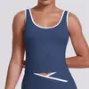 Trajes de color block deportivos europeos y americanos transfronterizos para mujer, moda casual de cintura alta, ropa deportiva para fitness, ropa de yoga, venta al por mayor personalizada