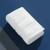 Toalha de Presente Publicitária 100% Algodão Toalha de Banho com Logo Personalizado Toalha Quadrada Algodão Liso Kit com Três Peças Caixa de Presente Toalha Venda por Atacado