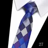 Corbata para Hombre para Negocios y Boda, Rayas Jacquard Puntos Flecha Formal Poliéster Seda para Novio y Padrino