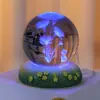 Ramo Bola de Cristal Luminosa Tulipán Luz de Noche Adorno Regalo para Cumpleaños de Niñas Regalo para Mejores Amigas Regalo para el Festival Qixi para Novia