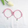 Pulseira de casal juramento de amor transfronteiriça ímã sucção estudante homens e mulheres Dia dos Namorados pulseira da moda presente