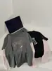 Camiseta de Manga Larga Estilo Coreano Falsa de Dos Piezas con Estampado de Pony, Terciopelo de Bebé Cepillado, Hombro Normal, Cuello Redondo, Top Casual Holgado para Mujer