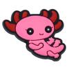 Lindos Dibujos Animados Animales Salamandra Rosa Zuecos Accesorios DIY Accesorios Decorativos Hebilla de Zapato Hebilla Flor de Zapato de PVC En Stock
