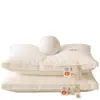 Almohada para Protección del Cuello, Núcleo de Almohada para Ayuda al Sueño, Adecuada para Dormitorios de Estudiantes, Hoteles para Hombres, de un Solo Uso, Perfil Bajo, para el Hogar, Par, al por Mayor