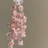 Pendientes de Moda Aguja de Plata con Borlas de Flor Súper Hada, Versátiles para el Día a Día, Pendientes de Lujo Ligero de Gama Alta, Largos y Elegantes para Mujer