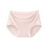 Calcinhas Femininas de Modal de Cintura Média com Suporte Abdominal Tamanho Grande 10A Algodão Puro Antibacteriano com Entrepernas Estendidos