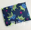 Bolsa de compras plegable Spot 210D bolsa tipo chaleco de dibujos animados portátil grande