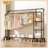 Perchero de pie, perchero para dormitorio, tendedero móvil para balcón, perchero para exhibición de ropa en tienda