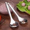 Aço Inoxidável Modelador de Almôndegas Colher para Almôndegas Colher para Bolinhos de Peixe Espremedor de Almôndegas Ferramenta de Cozinha Doméstica