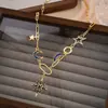 Joyería de Venta Caliente Transfronteriza Europea y Americana, Moneda Misteriosa, Colgante Pequeño en Relieve Incrustado de Diamantes, Collar Personalizado de Gama Alta para Mujeres