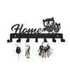 Bestseller transfronterizo HOME estante de almacenamiento de cartas gancho de cocina estante de almacenamiento de llaves del hogar metal de hierro