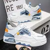 Nueva colección de verano y otoño 2026 para hombre: tenis blancos transpirables, modernos y versátiles, con suelas gruesas, adecuados para uso casual y deportivo